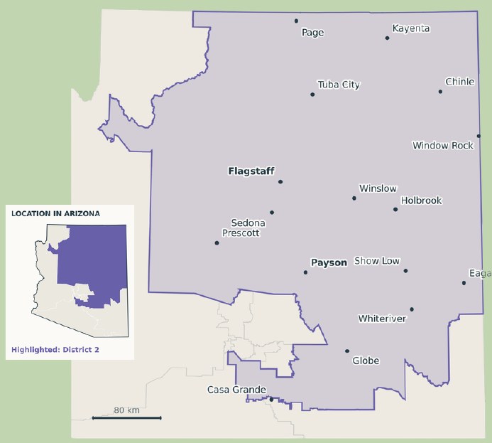 Map of Congressional District 2